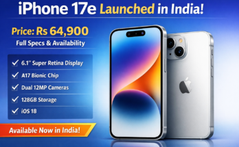 iPhone 17e Launched in India Price Rs 64,900